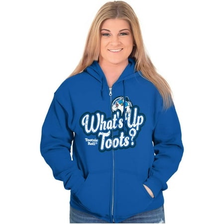 What up Toots Cute Mr Owl Tootsie Pop Zip Hoodie Sweatshirt Women Brisco Brands 3X