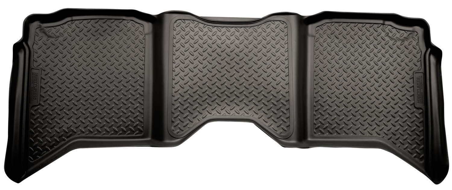 Husky Liners 2nd Seat Floor Liner Fits 09-17 Ram 1500 Crew  10-17 2500/3500 Crew Fits Select: 2013-2014 RAM 1500 ST  2015-2017 RAM 1500 SLT