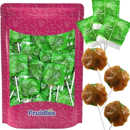 Caramel Apple Pops Tootsie Lollipops Suckers  Kosher Certified Dairy  Individually Wrapped (20-Pack)