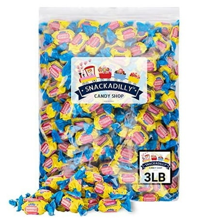 Dubble Bubble Chewing Gum .. - Original Flavor - .. Bulk 3Lb Bag Freshly .. Packaged by Snackadilly