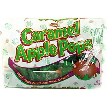 Tootsie Roll Caramel Apple Pops Bag  9.4 Oz