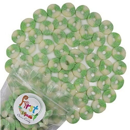 FirstChoiceCandy Gummy Rings (Sour Mini Watermelon  2 Pound (Pack of 1))