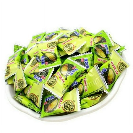 100% Natural Durian Flavored Soft Chewy Sweet Candy Chinese Casual Snacks Food