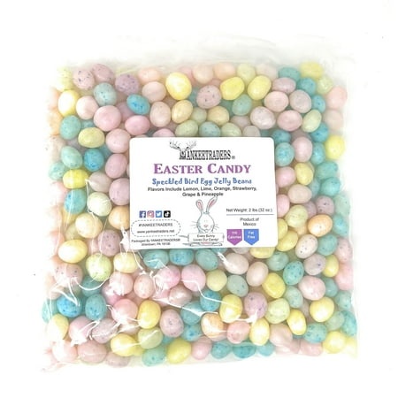 Speckled Birds Egg Jelly Beans  2 Pounds  Assorted Fruit  Bulk  Easter  Spring