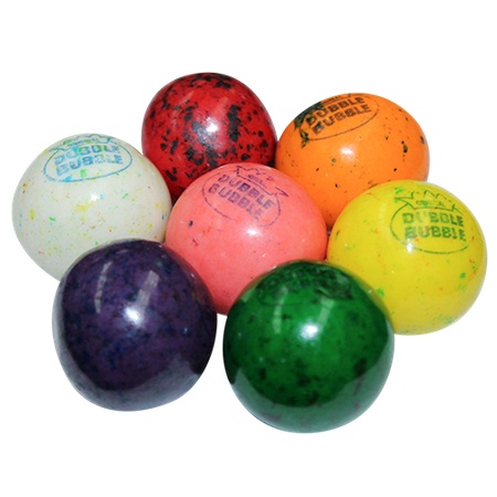 Dubble Bubble Splat Gum Balls 3 Lb. Bulk Bag
