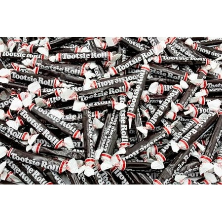 TOOTSIE ROLLS JUNIORS Taffy Candy 1 Lb - Bulk Tootsie Rolls Candy Bag  Individually Wrapped  Gluten-Free Candy  Chocolate Chewy Candy (42 Pieces)
