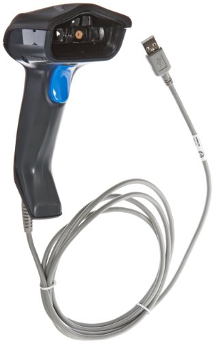 Datalogic Gryphon GD4130 General Purpose Corded Handheld Linear Imager Barcode Reader, USB/RS-232/KBW/Wand, USB Kit, Black - GD4130-BKK1