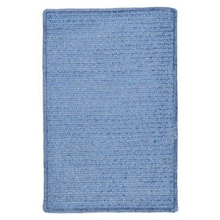 Colonial Mills Rug Simple Chenille Braided Rug - Petal Blue - 10 Ft. X 13 Ft.
