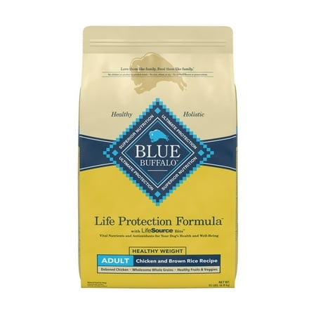 Life Protection Formula Natural Adult Healthy Weight Dry Dog Food with Chicken and Brown Rice - 15lbs