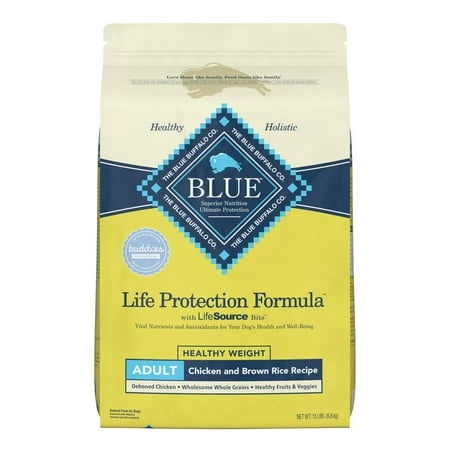Blue Buffalo Life Protection Healthy Weight Adult Chicken and Brown Rice (Pack of 6)