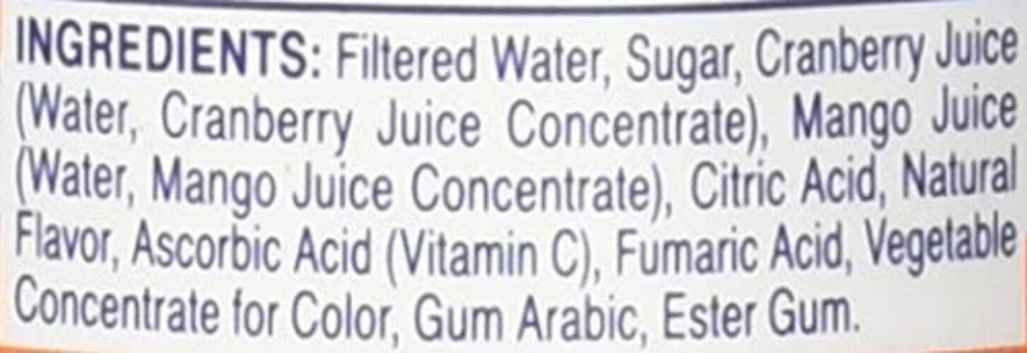 Vitamin C-Rich Cran-Mango Juice Drink - 6 Count Pack, 10 Fl Oz Bottles thumbnail