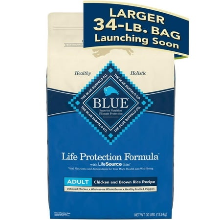 Blue Buffalo Life Protection Formula Natural Adult Dry Dog Food  Chicken and Brown Rice