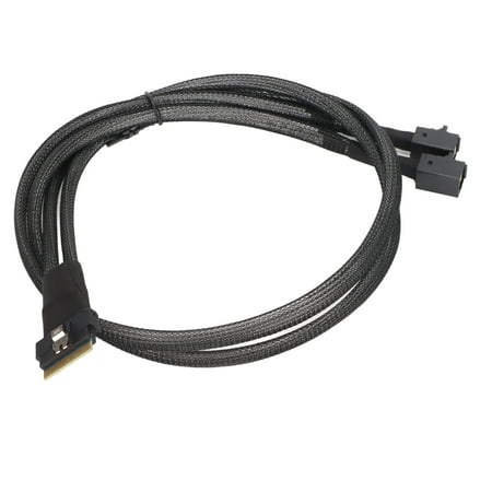 Tersalle Mini SAS Cable Sff?8654 to SFF?8643 Server Line MiniSAS Server Array Card Cable Data Transmission Line