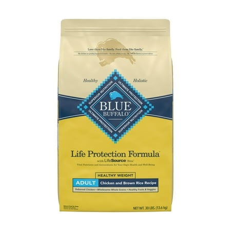 Life Protection Formula Natural Adult Healthy Weight Dry Dog Food Chicken and Brown Rice - 30lbs
