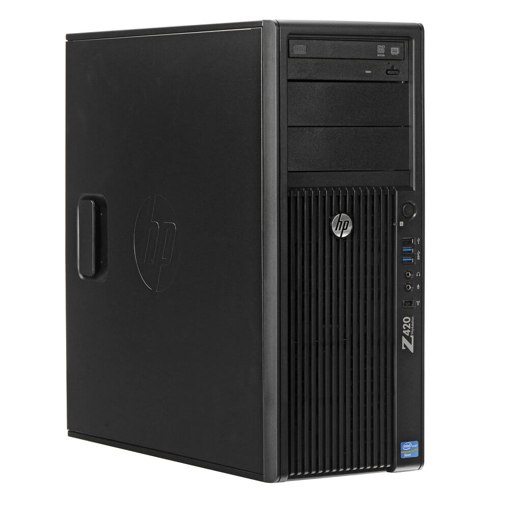 Refurbished HP Z420 Workstation E5-1650 Six Core 3.2Ghz 64GB 500GB K4000 No OS