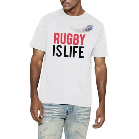 Rrunsv Casual Shirts for Men Men S Print Graphic T Shirt Short Sleeve Summer T-Shirt Novelty Casual Tee White L