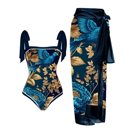Women S Vintage Padded Push up One Piece Swimsuits Tummy Control Bathing Suits Plus Size Swimwear Plus Size Swimsuit Cover up for Women Bikini Bathing