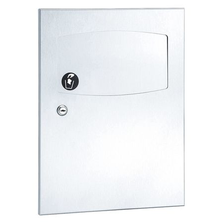 Bradley 4722-150000 - Standard Series Napkin Disposal  Surface-Mounted