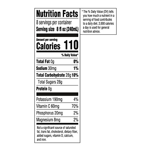 Amazon Fresh, Cranberry Blend Juice from Concentrate, 64 Fl Oz Bottle thumbnail