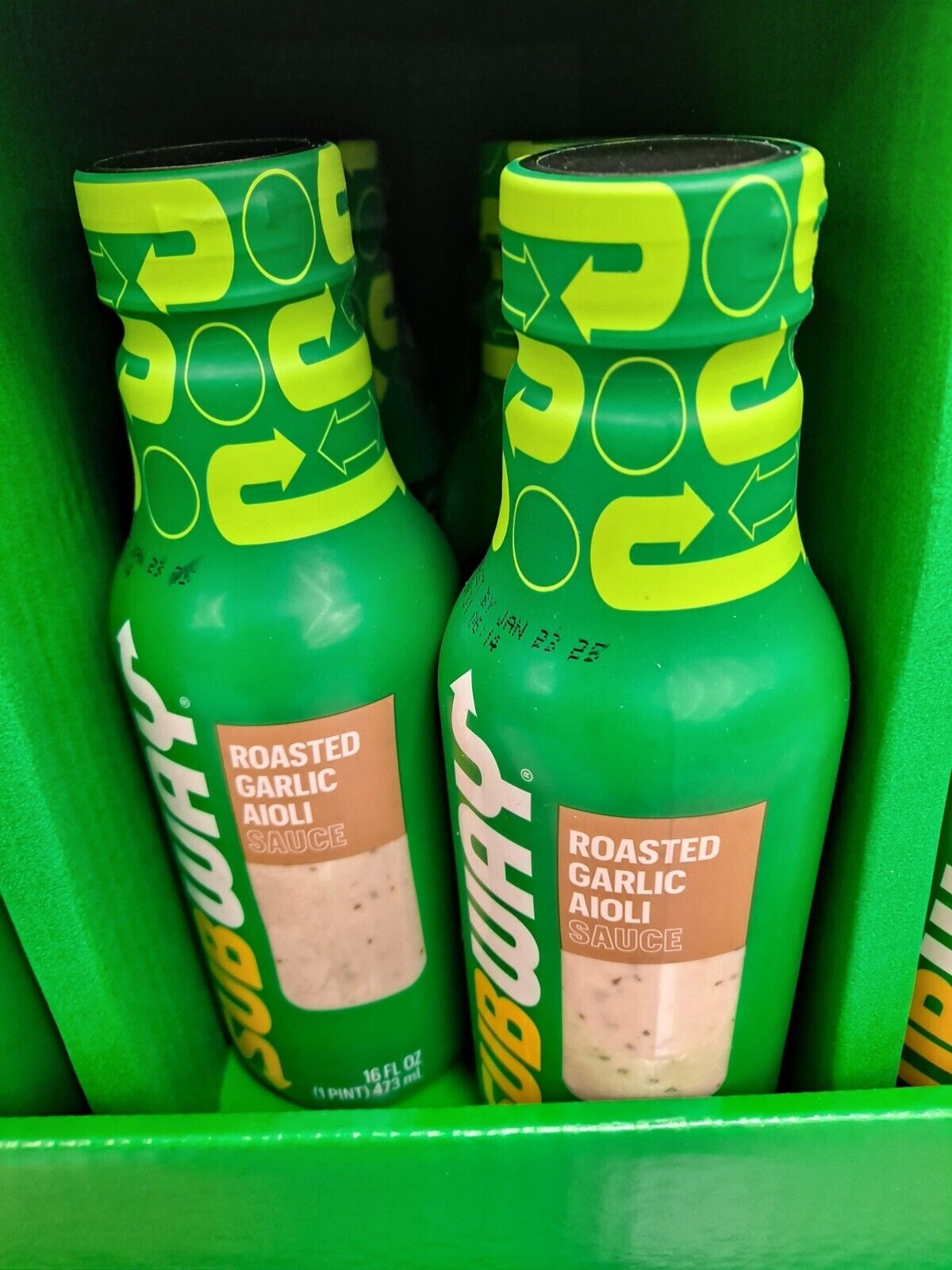 Subway Roasted Garlic Aioli Sauce  16 Fl. Oz