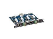 Black Box AVS-4O-HDB Modular Video Matrix Switcher Output Card - 4K, Rj-45, Analog Audio, Rs-232