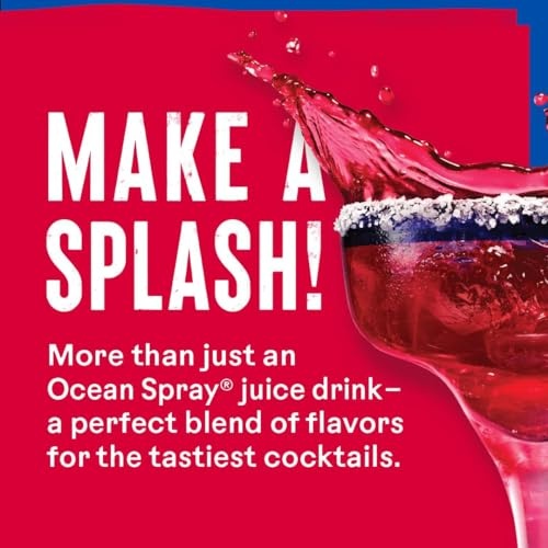 Ocean Spray Strawberry Margarita Cocktail Mixer, Drink Mixer Made with Real Fruit Juice, 32 Fl Oz Bottle (Pack of 1) thumbnail