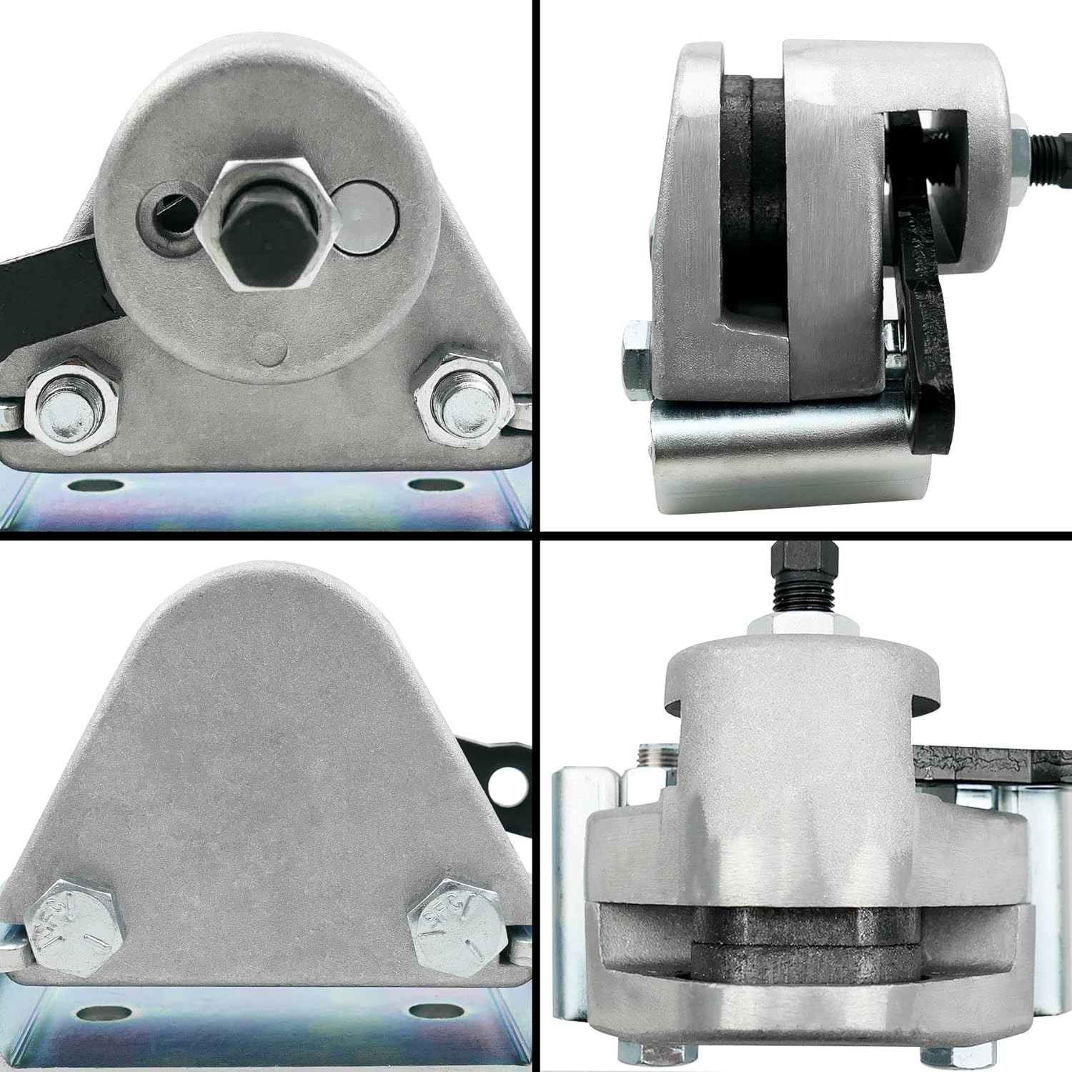 Mechanical Brake Caliper and Bracket with Pads Fit for Go Kart 9598 9597 Manco thumbnail