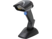 Datalogic Gryphon GD4430 General Purpose Corded 2D Area Imager Barcode Reader with Permanent Base, USB/RS-232/KBW/WE, USB Kit, Black - GD4430-BKK1B