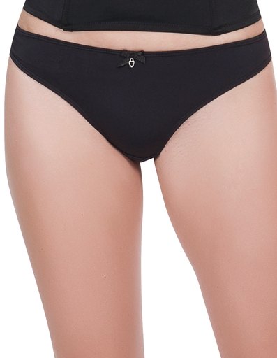 Parfait by Affinitas Jeanie Black Thong 4804 Medium
