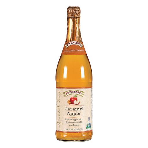 R.w. Knudsen Sparkling Juice - Caramel Apple - Pack of 12 - 25.4 Fl Oz.