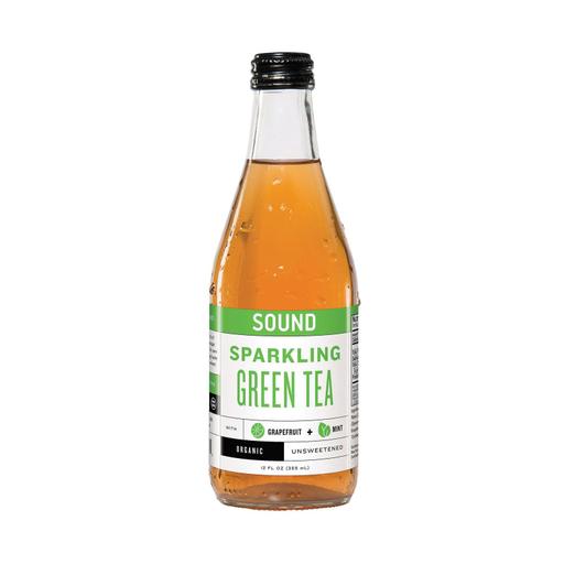 Sound Sparkling Tea Tea - Organic - Sparkling - Green Tea - Pack of 12 - 12 Fl Oz