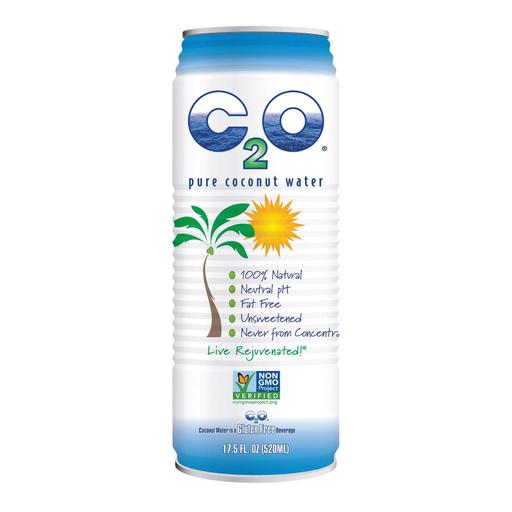 C2o Pure Coconut Water Pure Coconut Water - Pack of 12 - 17.5 Fl Oz