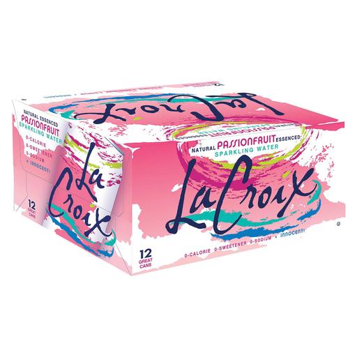 Lacroix Sparkling Water - Passionfruit - Pack of 2 - 12/12 Fl Oz
