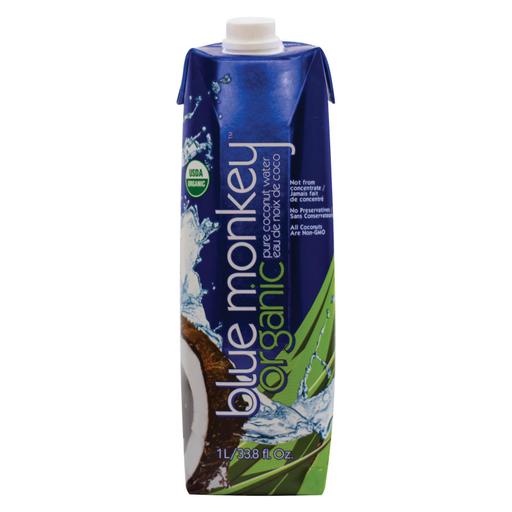 Blue Monkey Coconut Collection Water - Coconut - Pack of 12 - 33.8 Fl Oz.