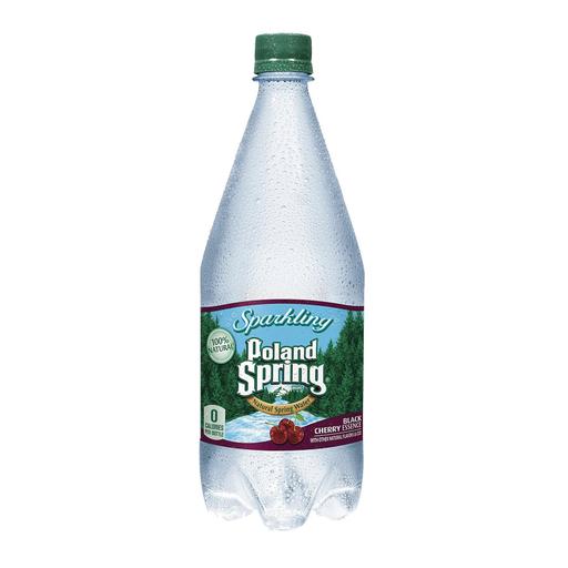 Poland Spring Sparkling Water - Black Cherry - Pack of 12 - 33.8 Fl Oz.