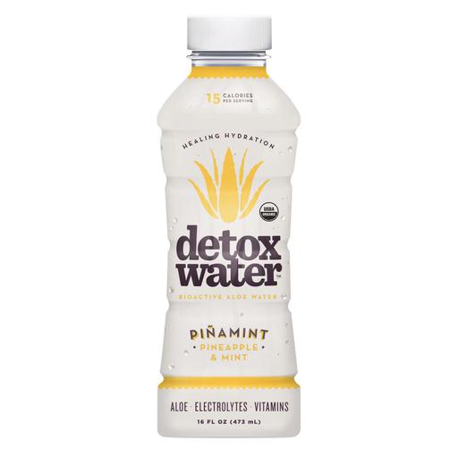 Detox Water Pina Mint Detox Water - Pineapple and Mint - Pack of 12 - 16 Fl Oz.