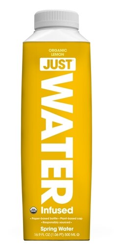 Just Water 316033 Lemon Infused Water, 16.9 Fl. Oz - Pack of 12