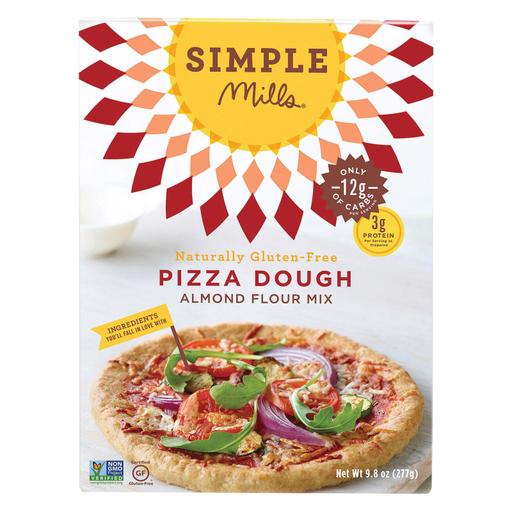 Simple Mills Almond Flour Pizza Dough Mix - Pack of 6 - 9.8 Oz.