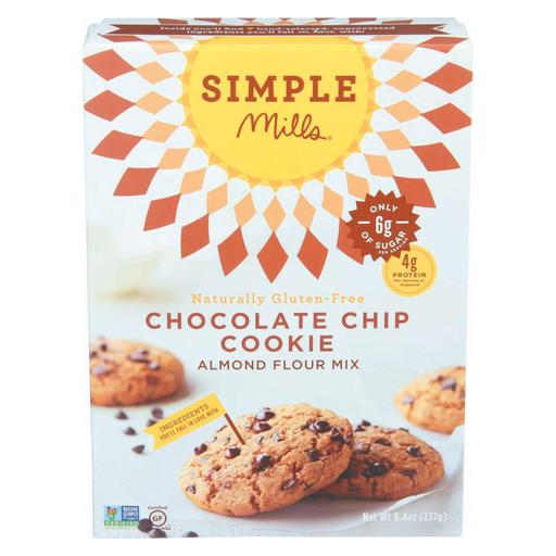 Simple Mills Almond Flour Chocolate Chip Cookie Mix - Pack of 6 - 8.4 Oz.
