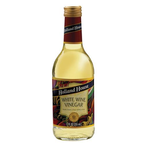 Holland House Holland House White Wine Vinegar - Vinegar - Pack of 6 - 12 Fl Oz.