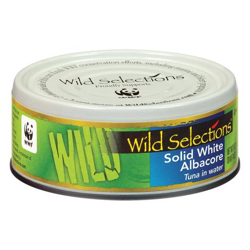 Wild Selections Solid White Albacore Tuna in Water - Pack of 12 - 5 Oz.