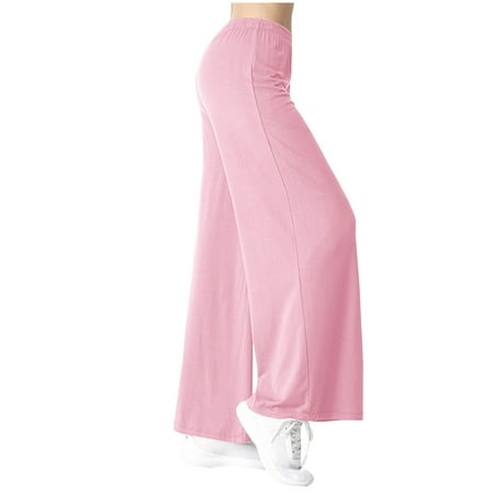 Sweatpants Women 2289 Clearance Loose High Waist Wide Leg Pants Workout Out Leggings Casual Trousers Yoga Gym Pants