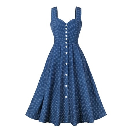 Rrunsv Womens Dresses Casual Womens 2024 Short Sleeve Split V Neck Ruffle Elegant Mini Short Skirt Dresses Blue M