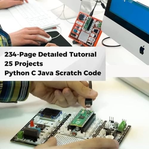 PicoBricks Raspberry Pi Pico W Starter Kit with 12 Detachable Sensors and Extensive Learning Guide, Raspberry Pi Kit, DIY Coding Kit, Raspberry Pi Kit thumbnail