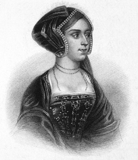 Anne Boleyn (1507-1536) Nsecond Wife of King Henry Viii of England Stipple Engraving 19Th Century Rolled Canvas Art - (18 X 24)