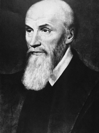 Michel De LHospital N(1507-1573) French Jurist and Statesman Anonymous 16Th Century Painting Rolled Canvas Art - (24 X