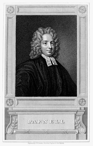 Thomas Parnell (1679-1718) Nanglo-Irish Poet Stipple Engraving English 1803 Rolled Canvas Art - (18 X 24)