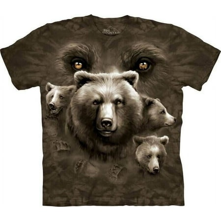 The Mountain CHILD Cotton T-Shirt Relaxed Fit 15-3439 Bear Eyes