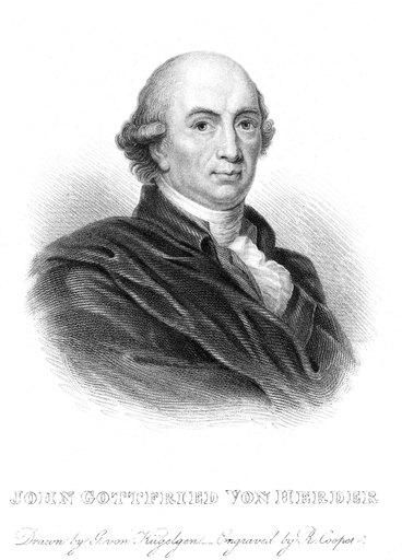 Johann Gottfried Von Herder N(1744-1803) German Philosopher and Writer Line and Stipple Engraving English 19Th Century R