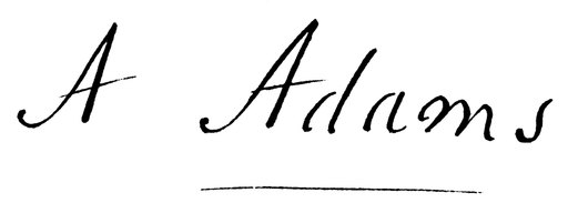 Abigail Adams (1744-1818) Namerican First Lady Autograph Signature Rolled Canvas Art - (24 X 36)